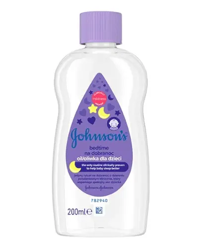 Johnsons Baby kojąca oliwka na dobranoc 200 ml