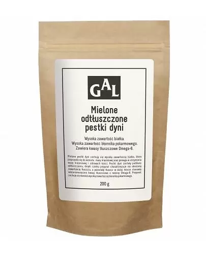GAL Mielone odtłuszczone pestki dyni 200 g