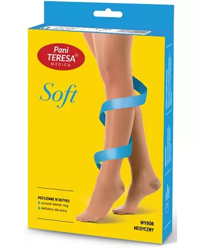 Pani Teresa Soft pończochy uciskowe czarne rozmiar 2 1 para [486C2]