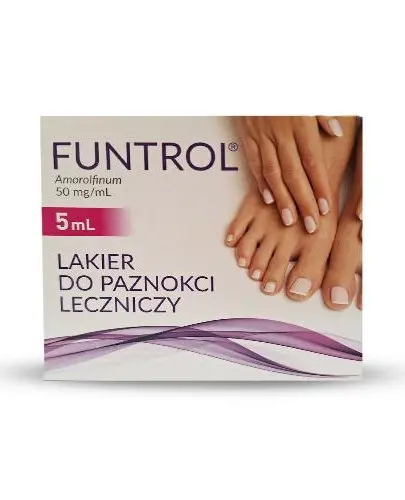 Funtrol, 50 mg/ml, lakier do paznokci leczniczy, 5 ml