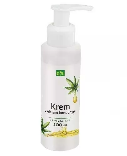 GAL krem nawilżający z olejem konopnym 100 ml