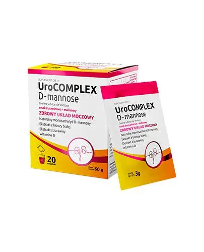 UroComplex D-mannose, saszetki, 20 sztuk
