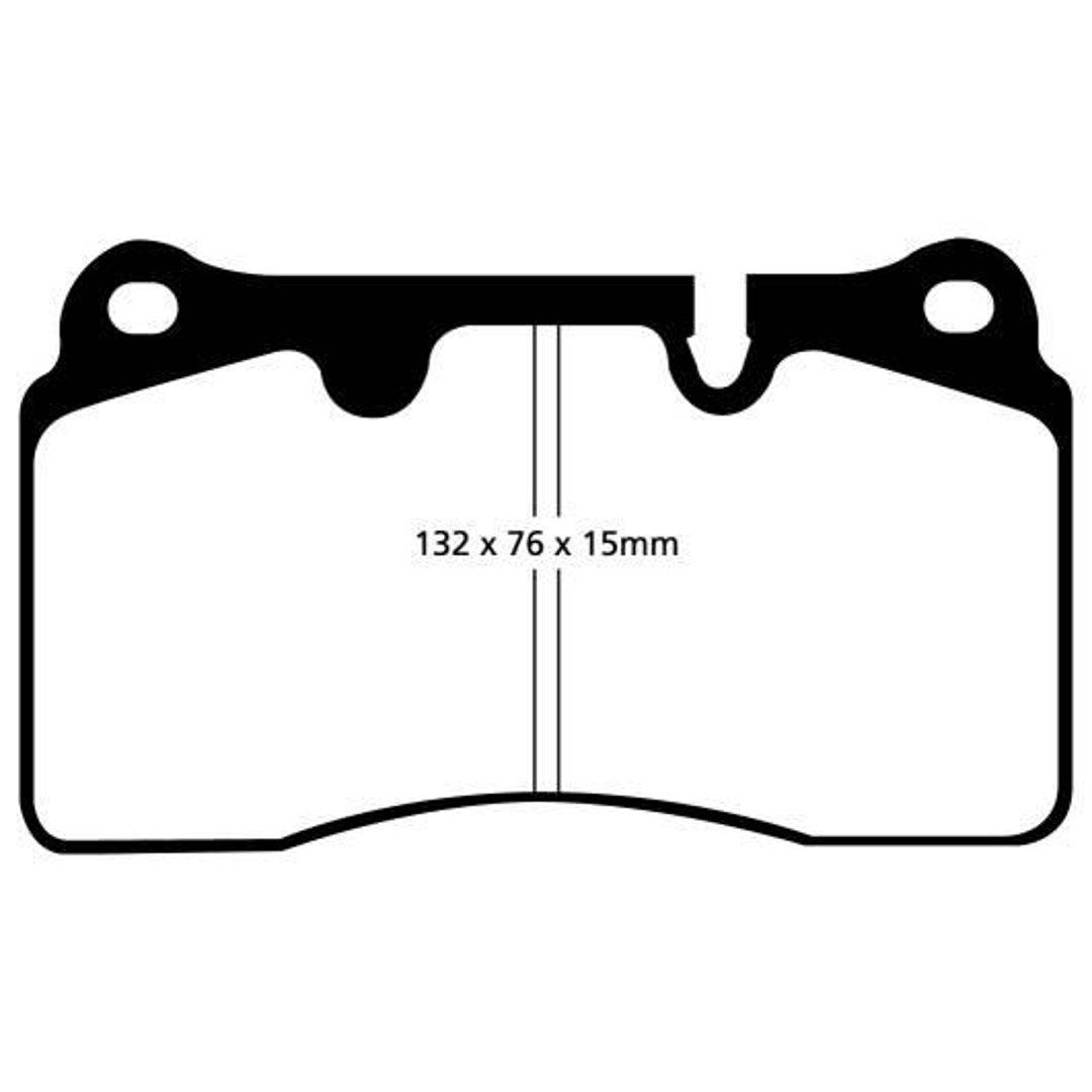 Klocki hamulcowe EBC BRAKES DP41908R