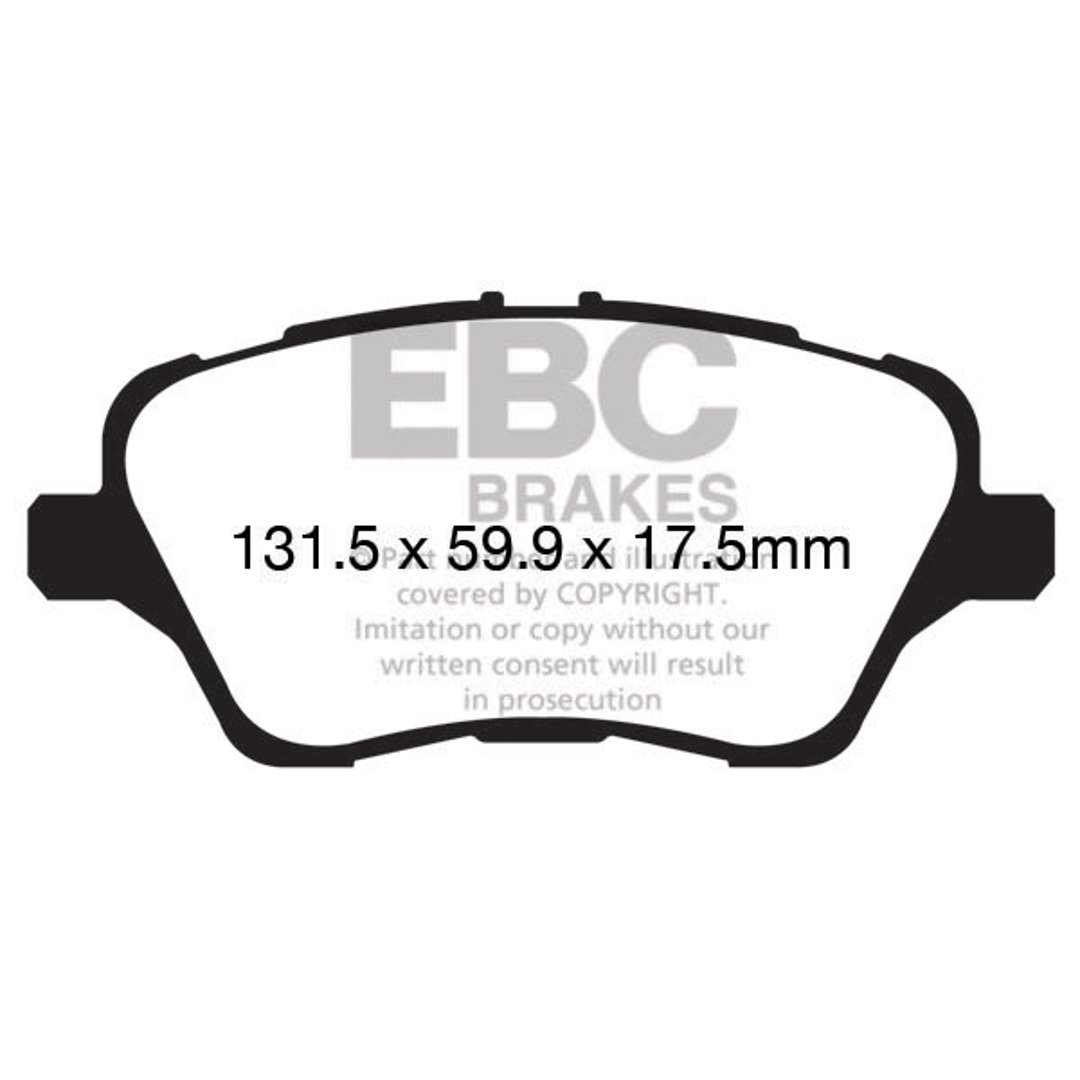 Klocki hamulcowe EBC BRAKES DP42149R
