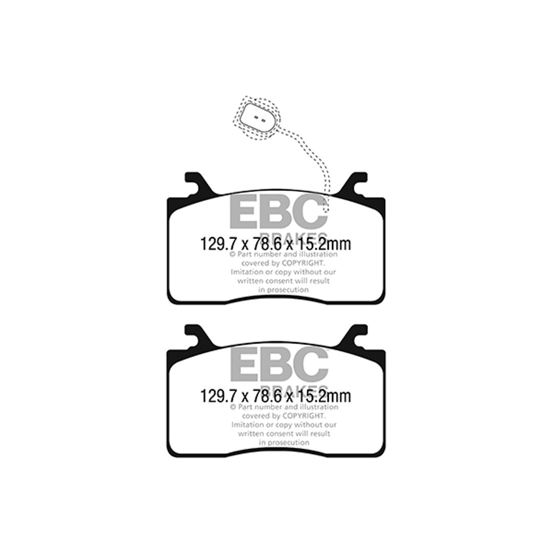Klocki hamulcowe EBC BRAKES DP42325R