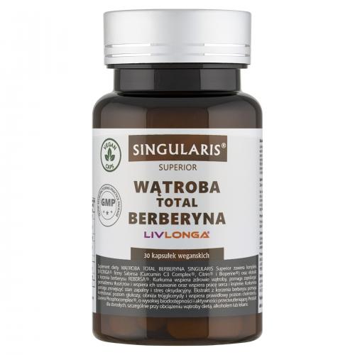 Singularis Superior Wątroba Total Berberyna, 60 kaps.