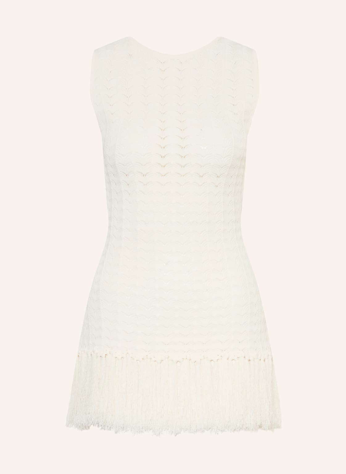 Malina Dzianinowy Top Amal weiss