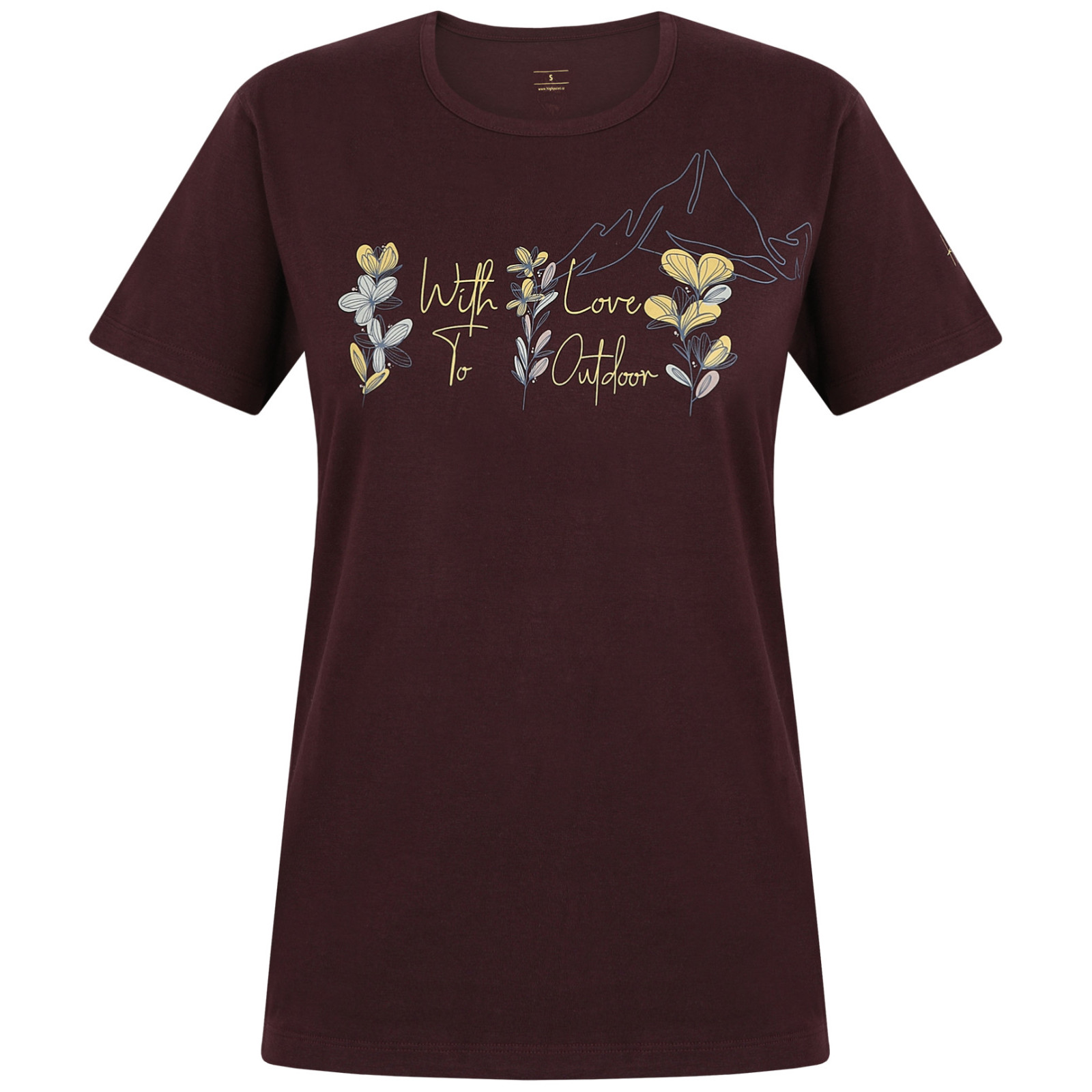 Koszulka damska High Point Diva Lady T-Shirt Rozmiar: L / Kolor: beżowy