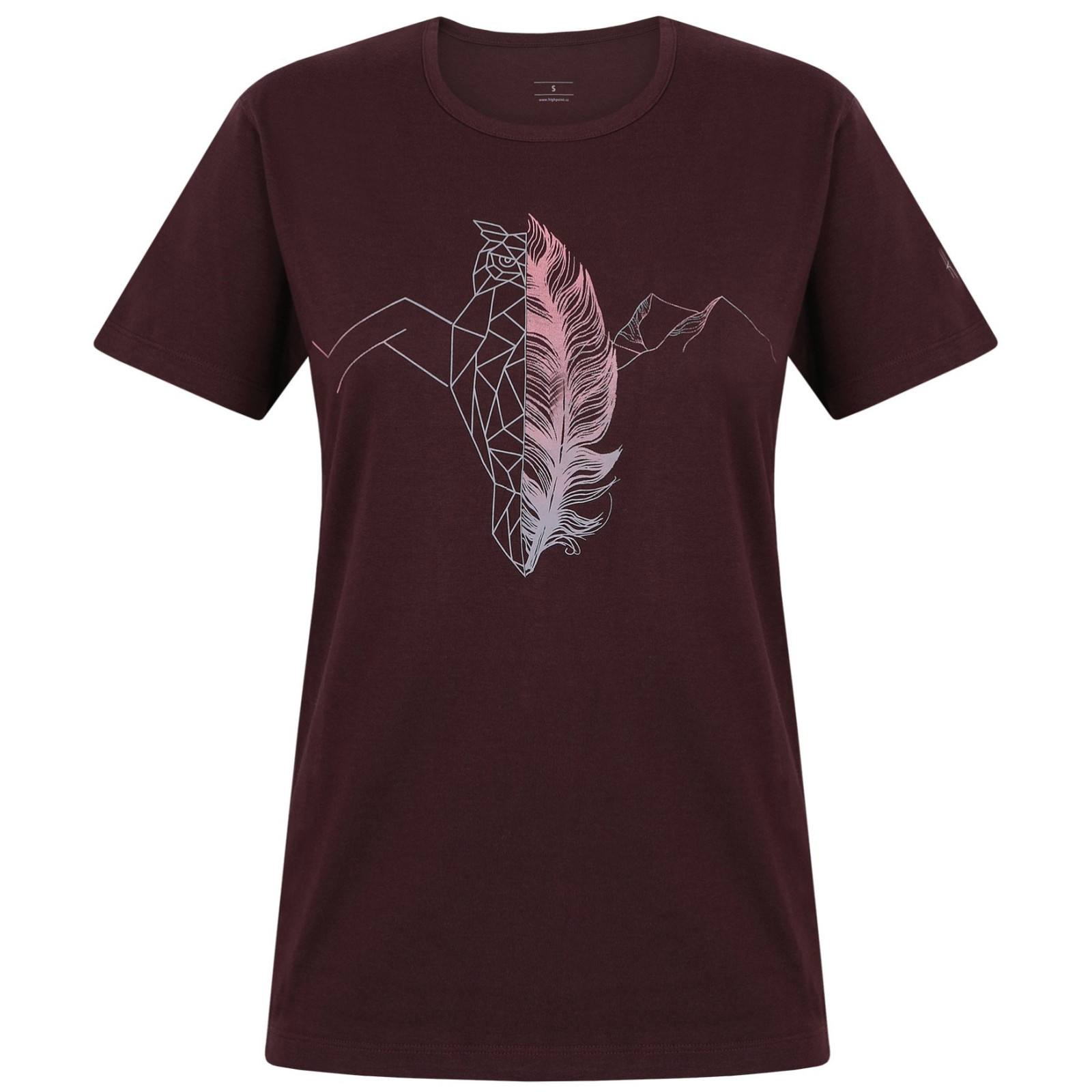 Koszulka damska High Point Spirit Lady T-Shirt Rozmiar: L / Kolor: brązowy