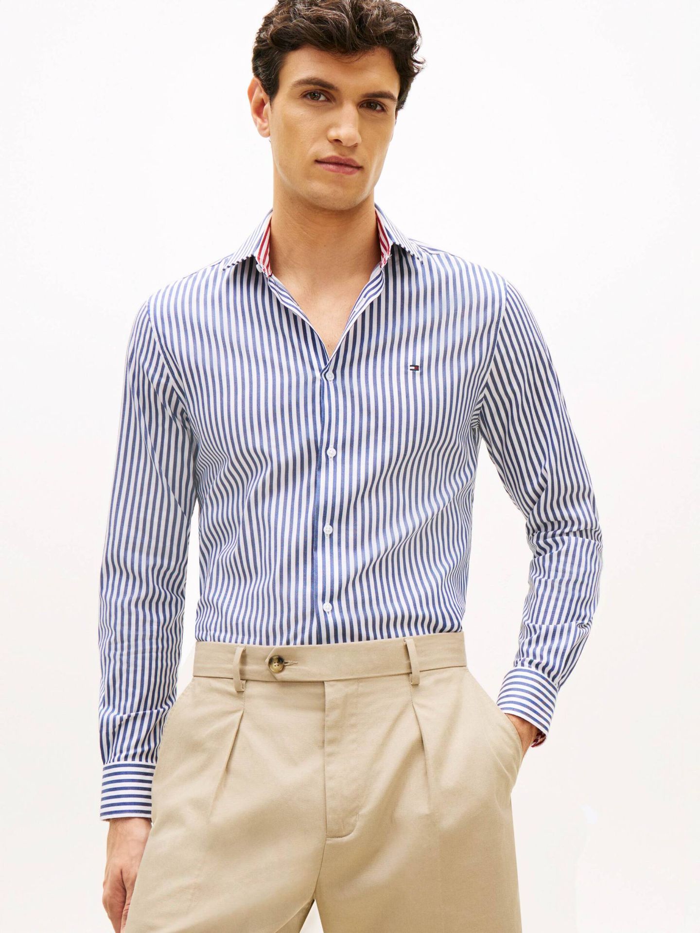 Tommy Hilfiger Koszula Slim Fit stretch