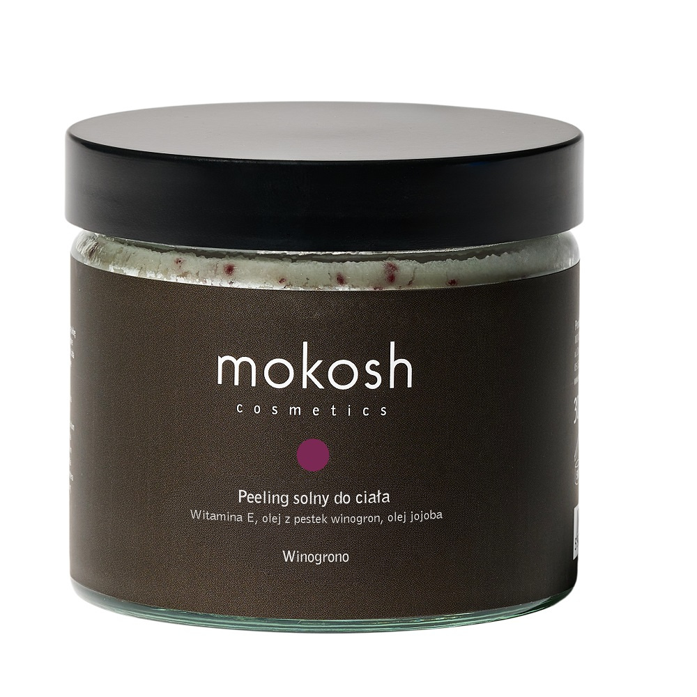 Mokosh Peeling solny do ciała Winogrono 300g