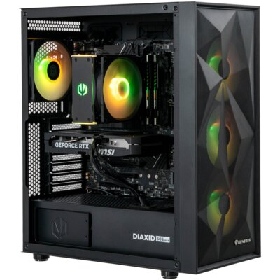 Komputer MAD DOG GENESIS-I02DR32 i5-14400F 32GB RAM 1TB SSD GeForce RTX5060Ti DLSS 4 Wi-Fi