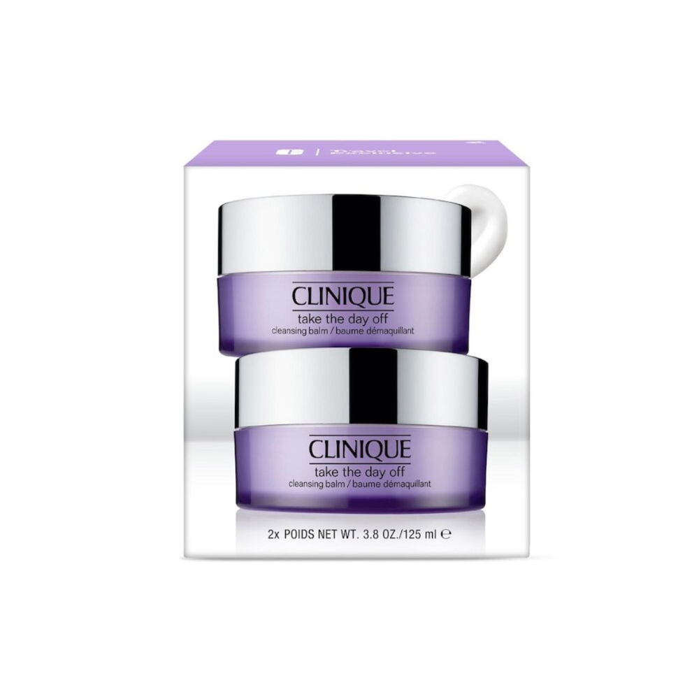 Clinique Take The Day Off Cleansing Balm Duo Set Zestaw Do Pielęgnacji Twarzy Dla Niej