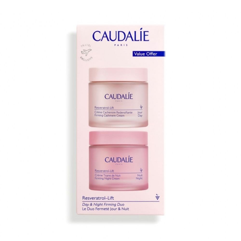 Caudalie Resveratrol-Lift Day & Night Friming Duo Set Zestaw do pielęgnacji twarzy dla niej
