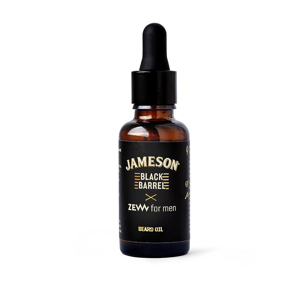 Zew Odżywczy olejek do brody Jameson Black Barrel x Zew for men 30ml