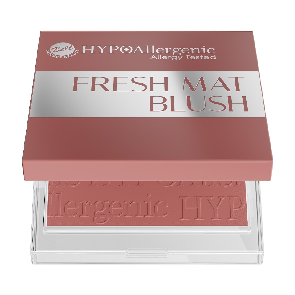 Bell HYPOAllergenic Fresh Mat Blush 01 Dahlia Róż do policzków 4,7g