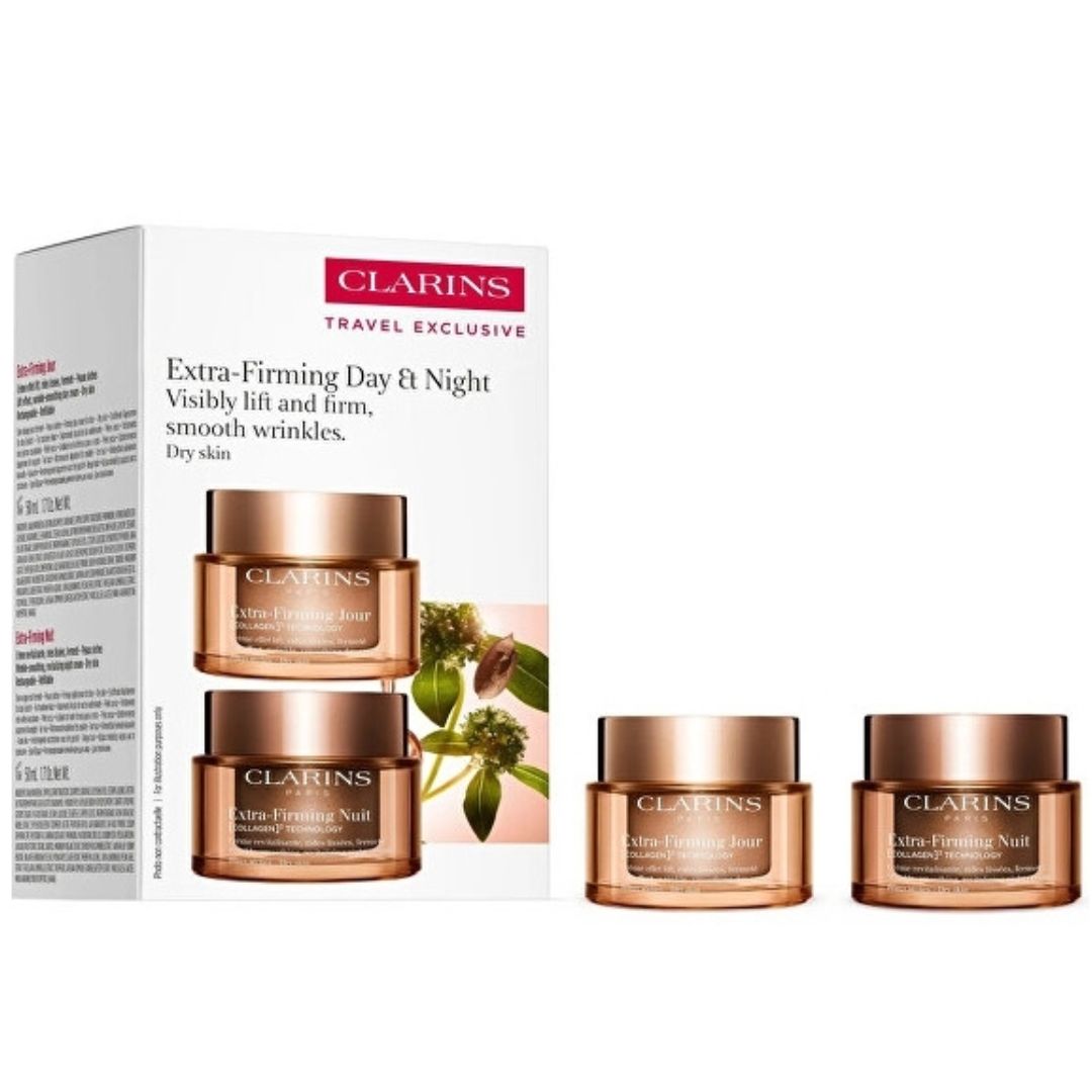 Clarins Extra-Firming Partners Set Zestaw do pielęgnacji twarzy dla niej