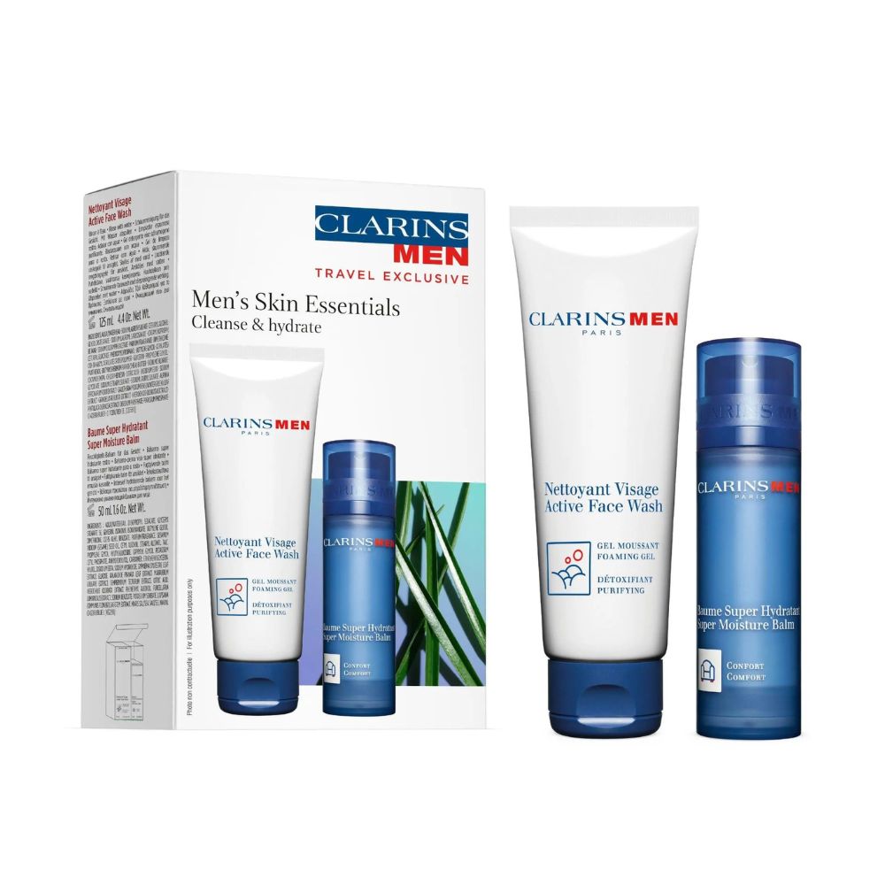 ClarinsMEN Skin Essentials Set Zestaw do pielęgnacji twarzy dla niego
