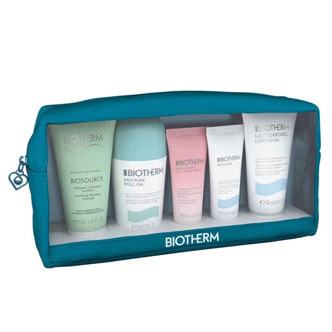 Biotherm Aquasource Routine Pouch Set