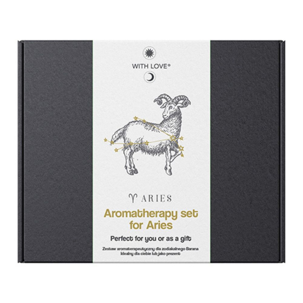With Love Zestaw aromaterapeutyczny dla zodiakalnego Barana Zestaw kosmetyków damskich