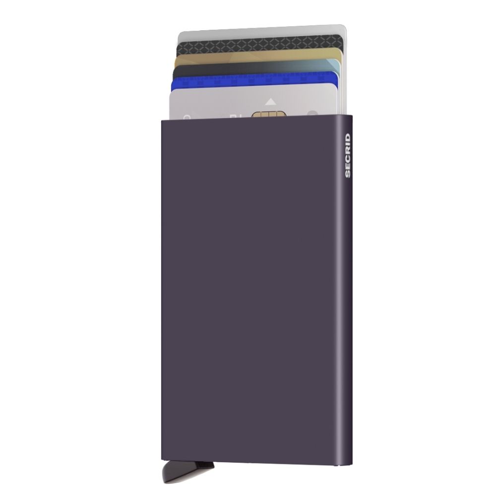 Secrid RFID Cardprotector Etui na karty Dark Purple Akcesoria podróżne 1szt.
