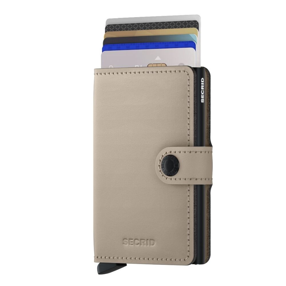 Secrid Miniwallet Matte Portfel kieszonkowy Desert Akcesoria podróżne 1szt.