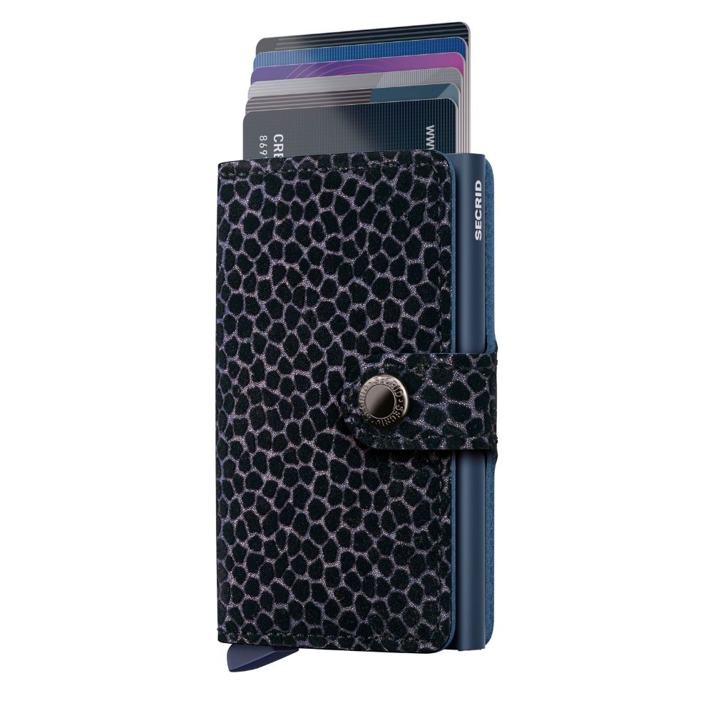 Secrid Miniwallet Girafine Portfel kieszonkowy Blue Akcesoria podróżne 1szt.