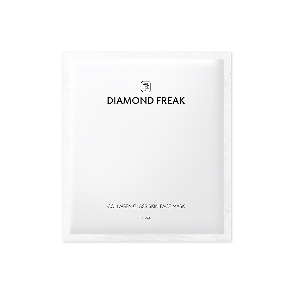 Diamond Freak Collagen Glass Skin Face Mask Maska do twarzy w płachcie 35 g