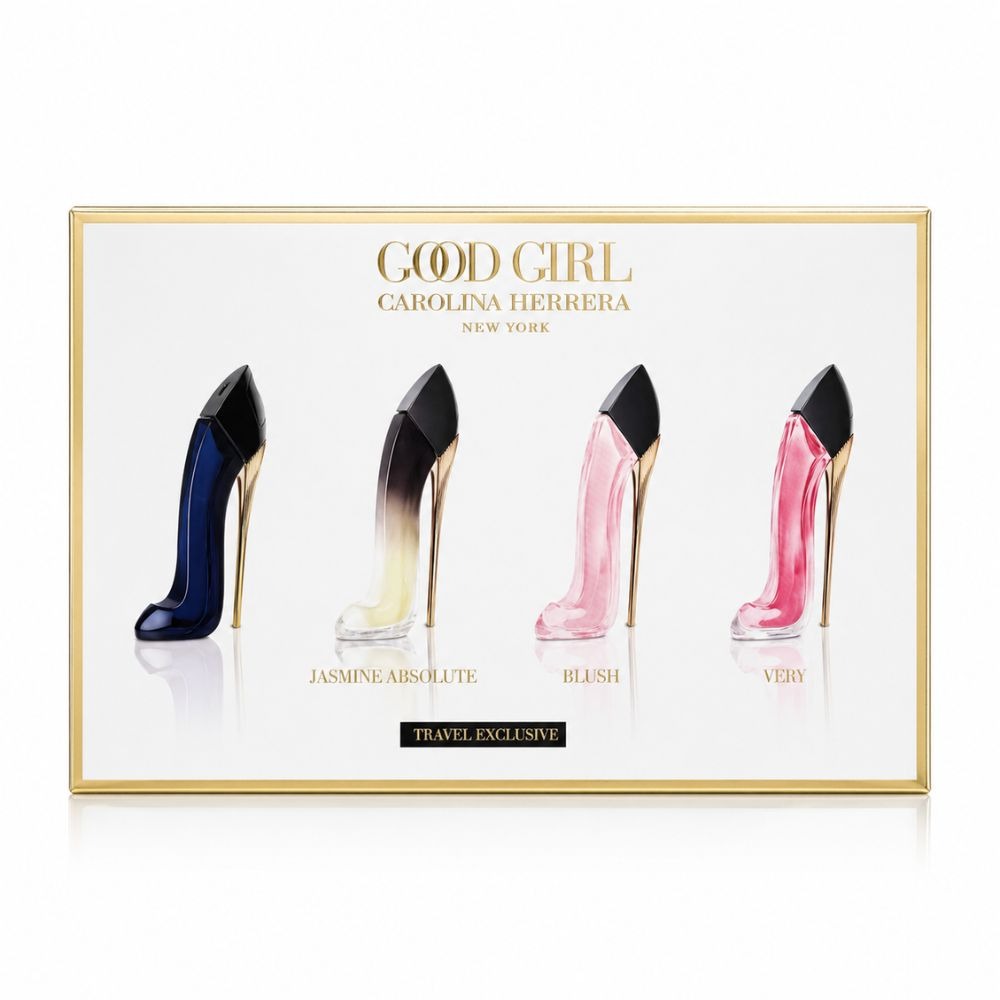 Carolina Herrera Good Girl Miniatures Travel Exclusive Set Zestaw prezentowy dla niej