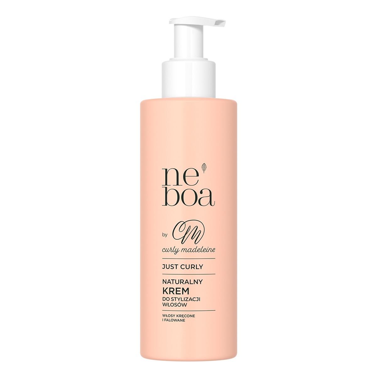 Neboa Curly Madeleine Naturalny krem do stylizacji skrętu Pielęgnacja włosów i skóry głowy 175ml