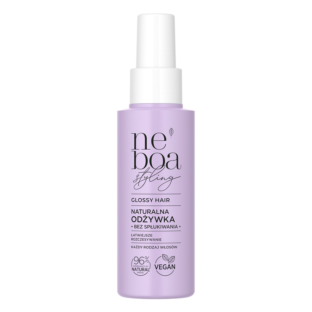 Neboa Glossy Hair Spray Conditioner Naturalna odżywka w sprayu 100ml