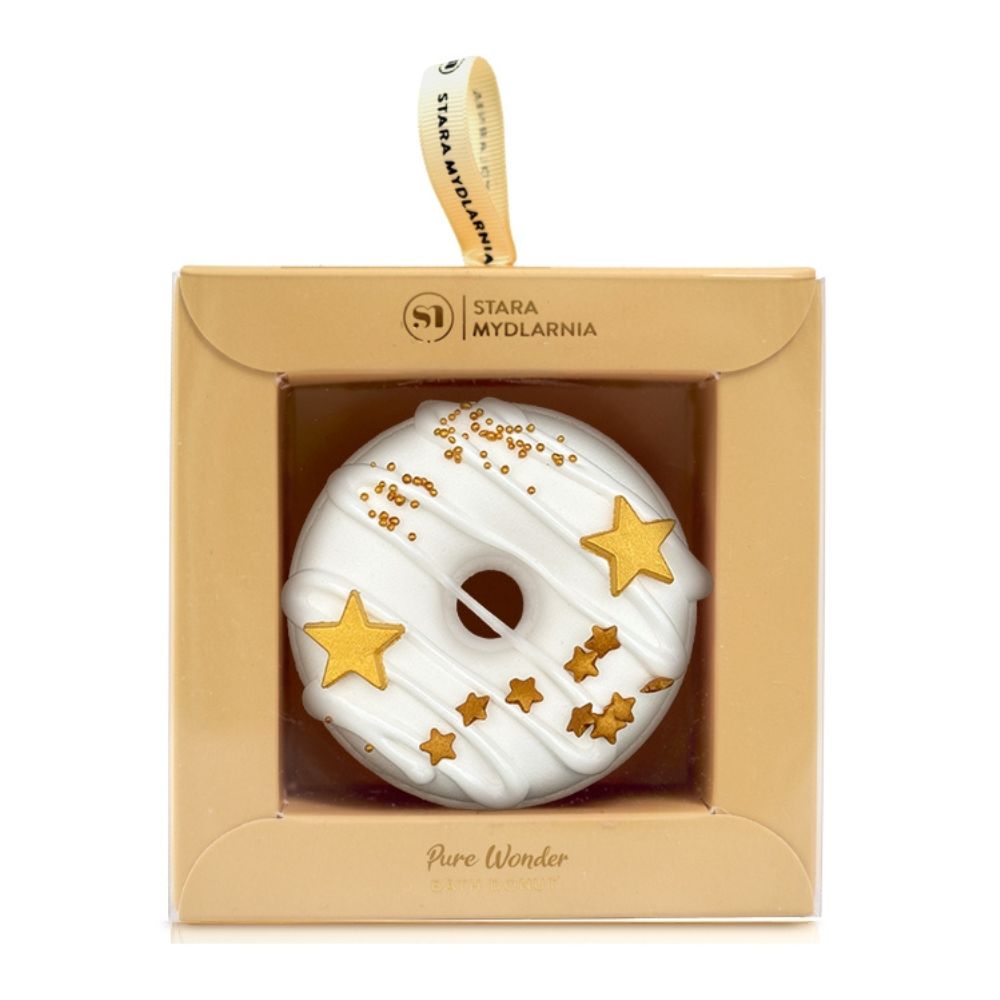 Stara Mydlarnia Pure Wonder Sweet Vanilla Bath Donut Kula do kąpieli 150g