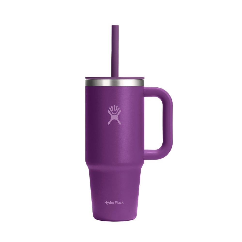 Hydro Flask 24 Oz All Around Travel Tumbler Beachplum Kubek termiczny ze słomką 710ml