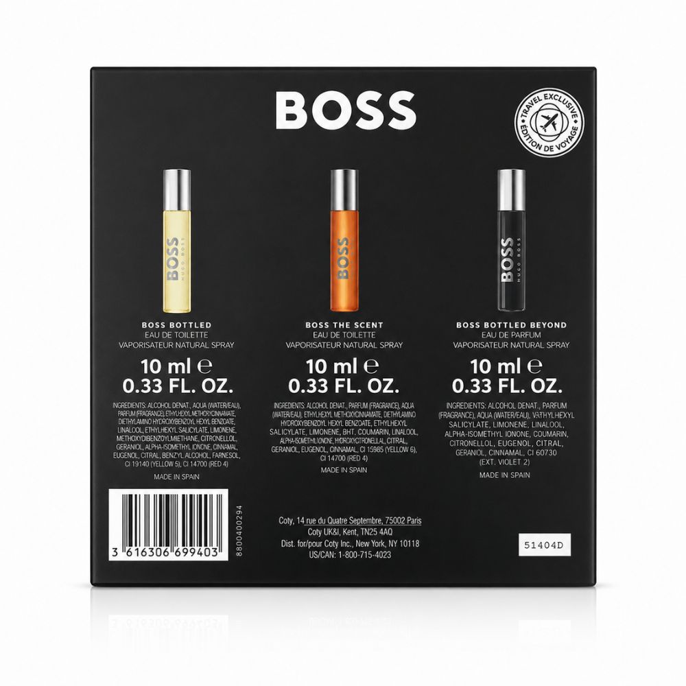 Hugo Boss Boss Travel Exclusive Set Zestaw prezentowy dla niego
