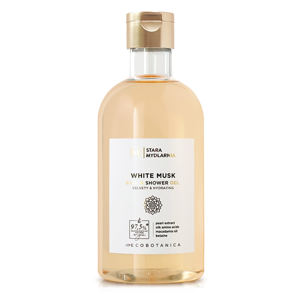 Stara Mydlarnia White Musk Bath & Shower Gel Żel do kąpieli 400ml