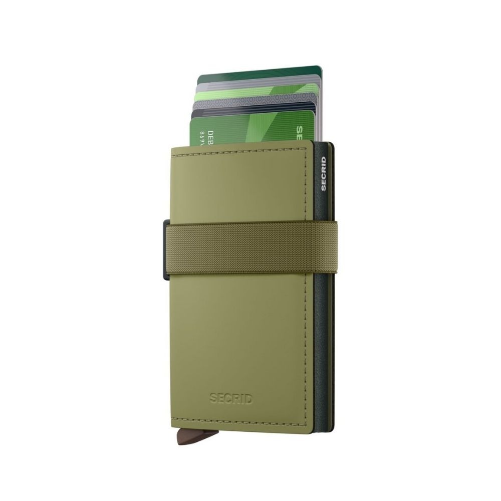 Secrid Bandwallet Matte Leaf Khaki Portfel kieszonkowy 1szt.