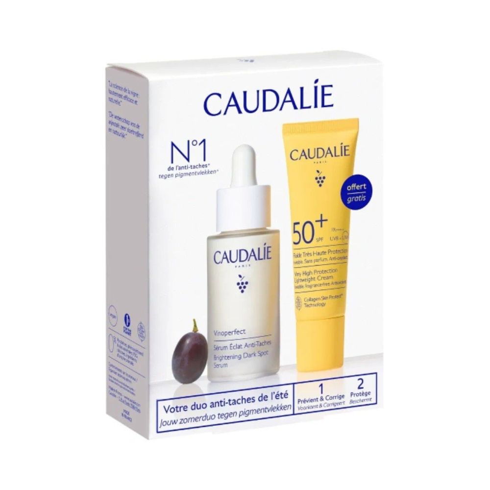 Caudalie Vinoperfect & Suncare Set Zesaw do pielęgnacji twarzy dla niej