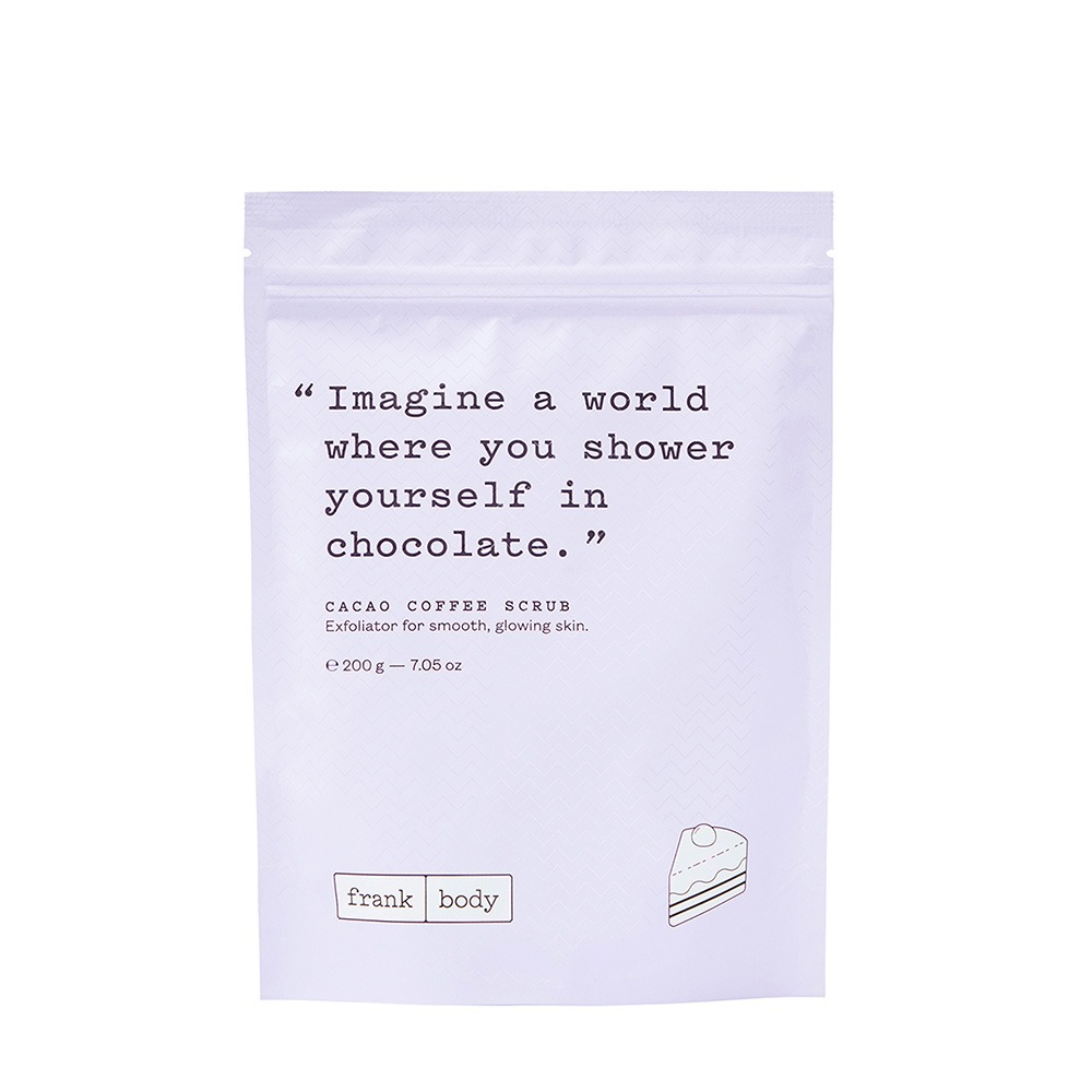 Frank Body Cacao Coffee Scrub Kakaowo-kawowy peeling do ciała 200g