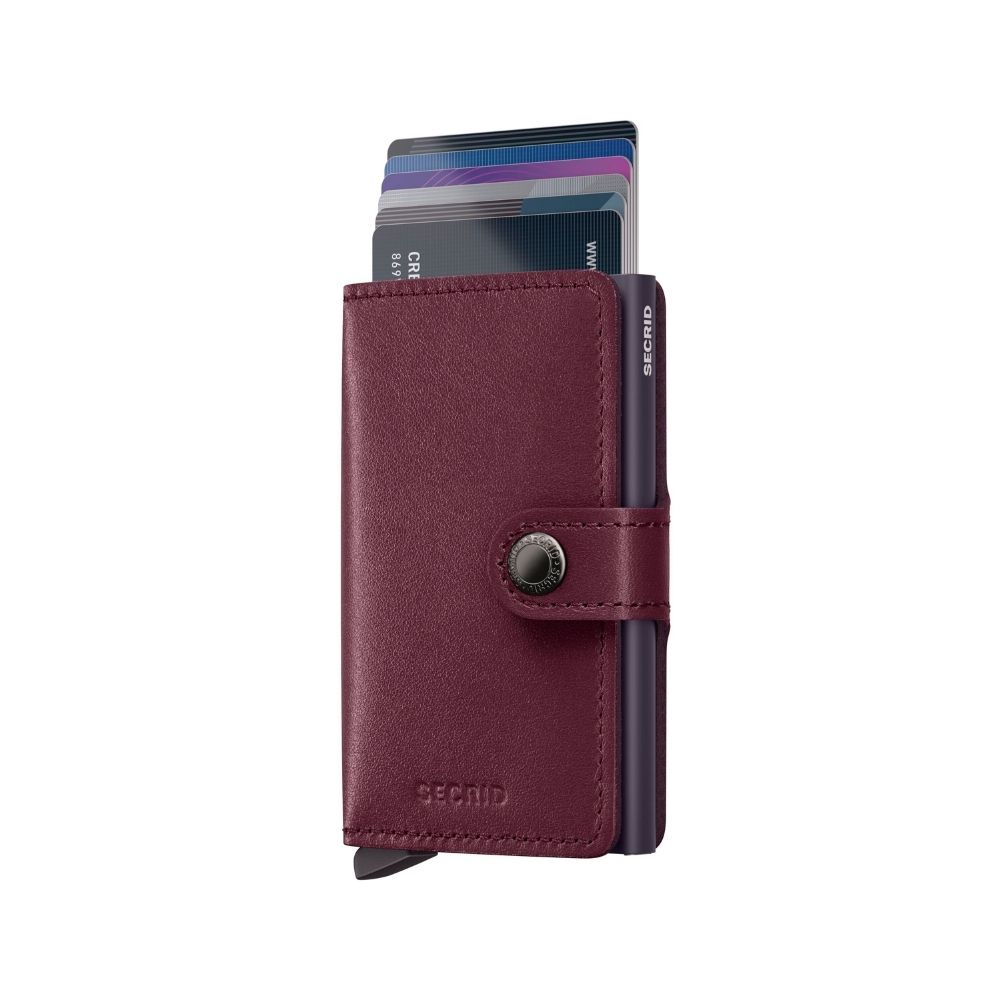 Secrid Miniwallet Original Cranberry Portfel kieszonkowy 1szt.