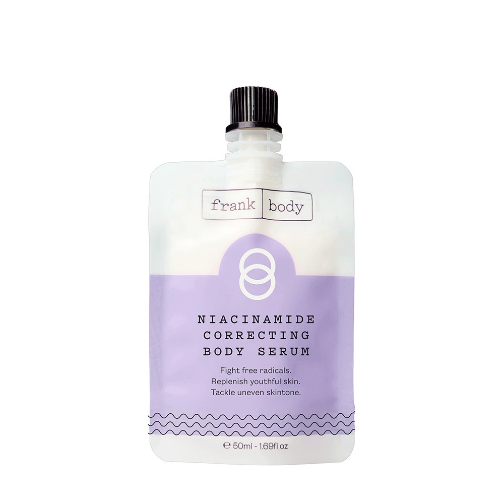 Frank Body Niacinamide Correcting Body Serum (ON-THE-GO) Korygujące serum do ciała z niacynamidem 50ml
