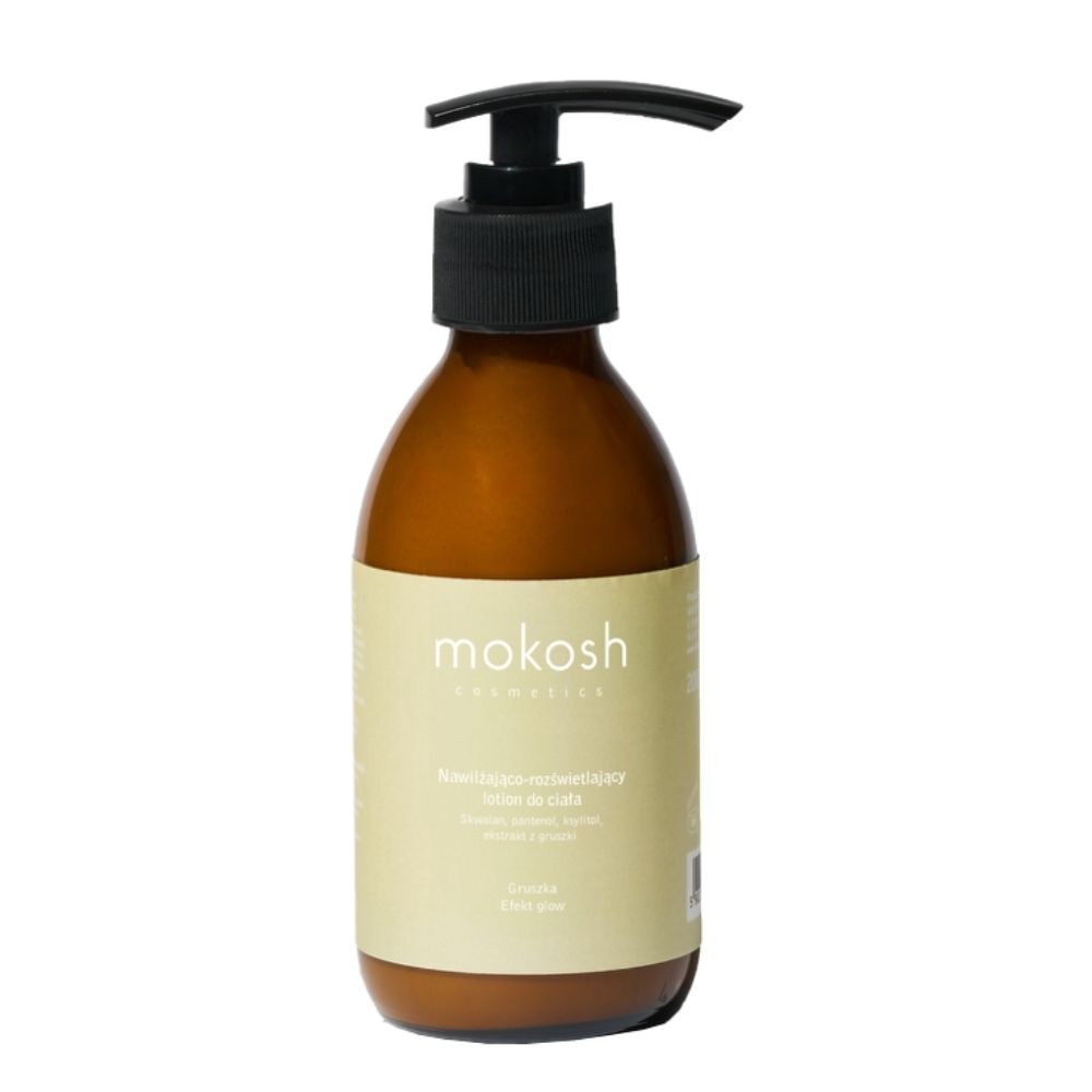 Mokosh Nawilżająco-rozświetlający lotion do ciała Gruszka Balsam do ciała 200ml