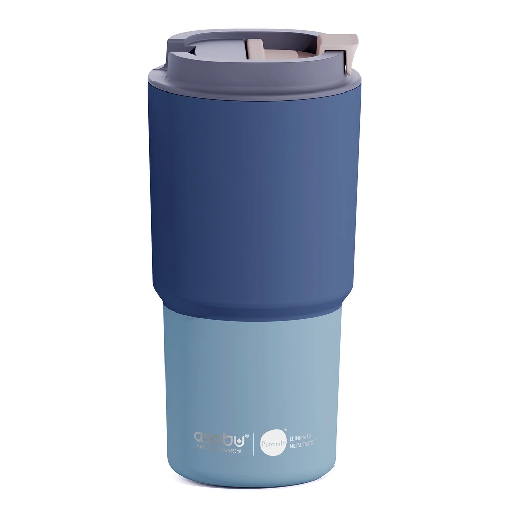 Asobu Pick Me Up Kubek termiczny Pastel Blue 0,65l