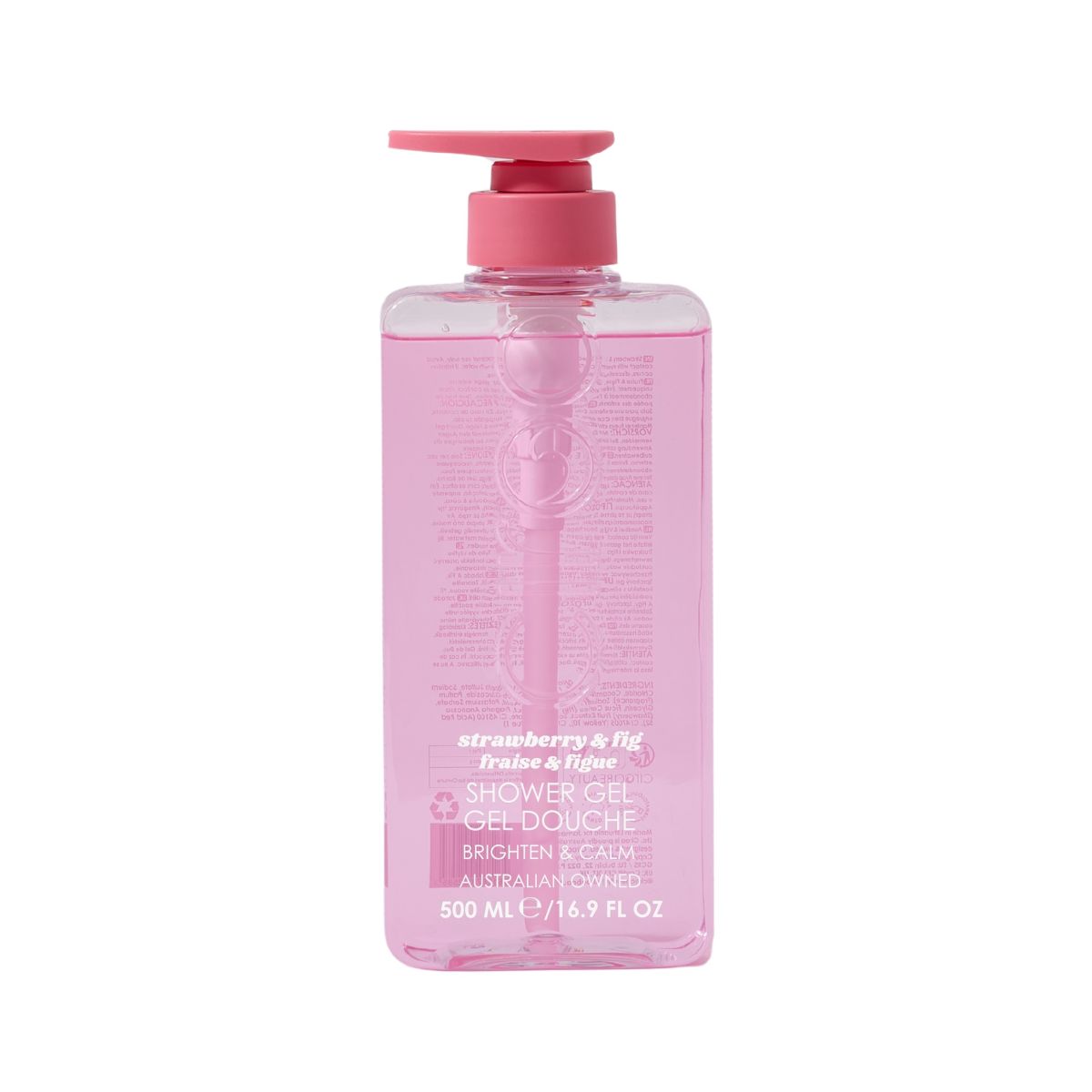 Ciroa Strawberry & Fig Shower Gel Truskawka i Figa Żel pod prysznic 500ml