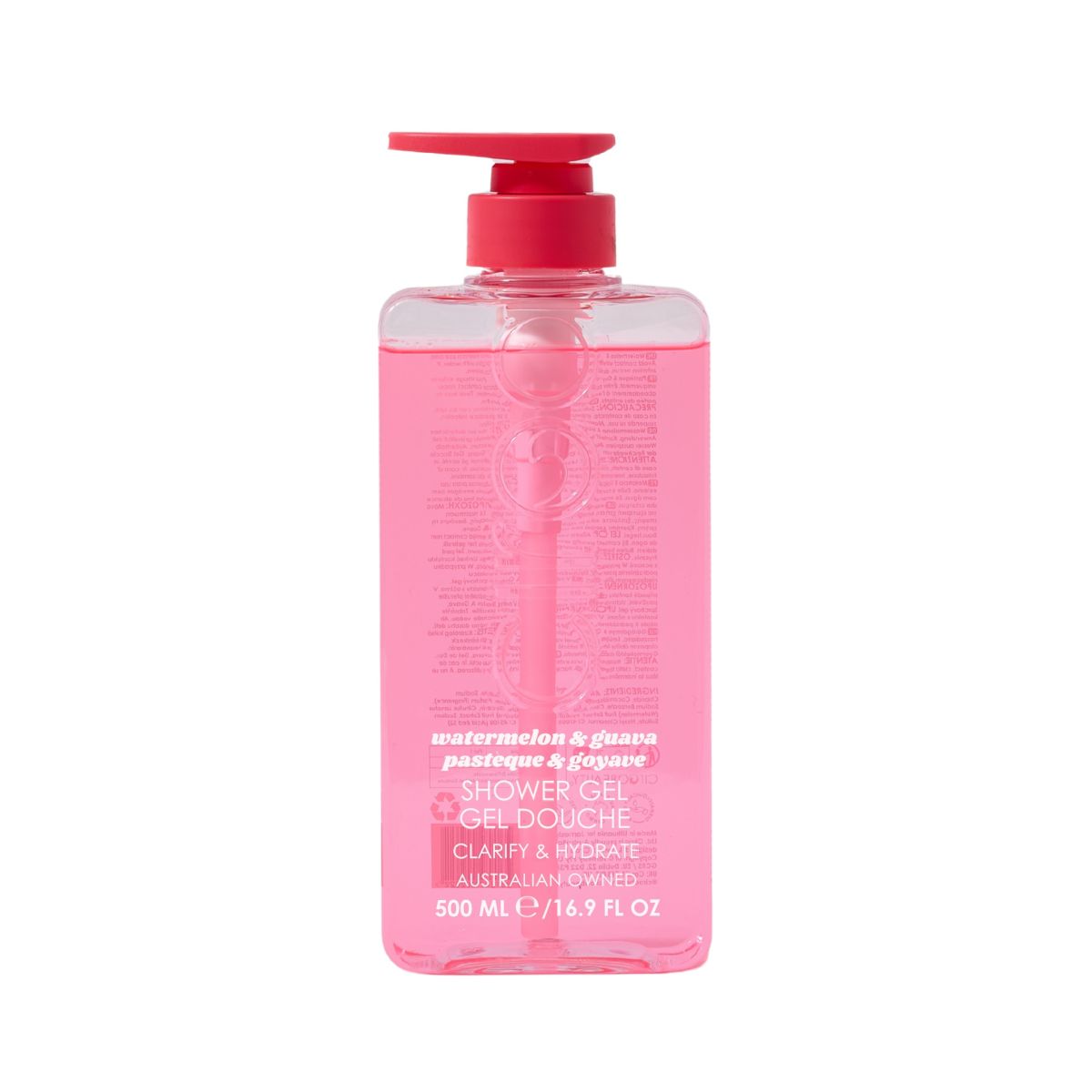 Ciroa Watermelon & Guava Shower Gel Arbuz i Guava Żel pod prysznic 500ml