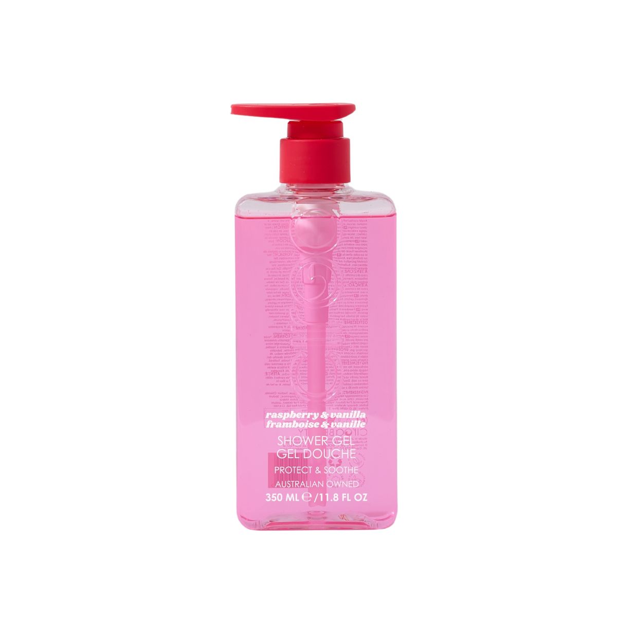 Ciroa Raspberry & Vanilla Shower Gel Malina i Wanilia Żel pod prysznic 350ml