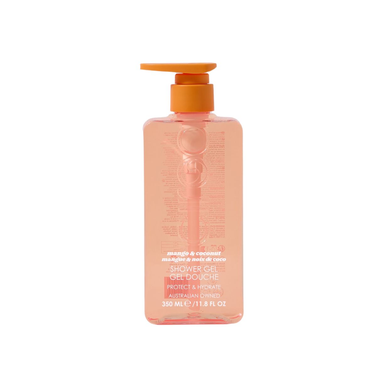 Ciroa Mango & Coconut Shower Gel Mango i Kokos Żel pod prysznic 350ml