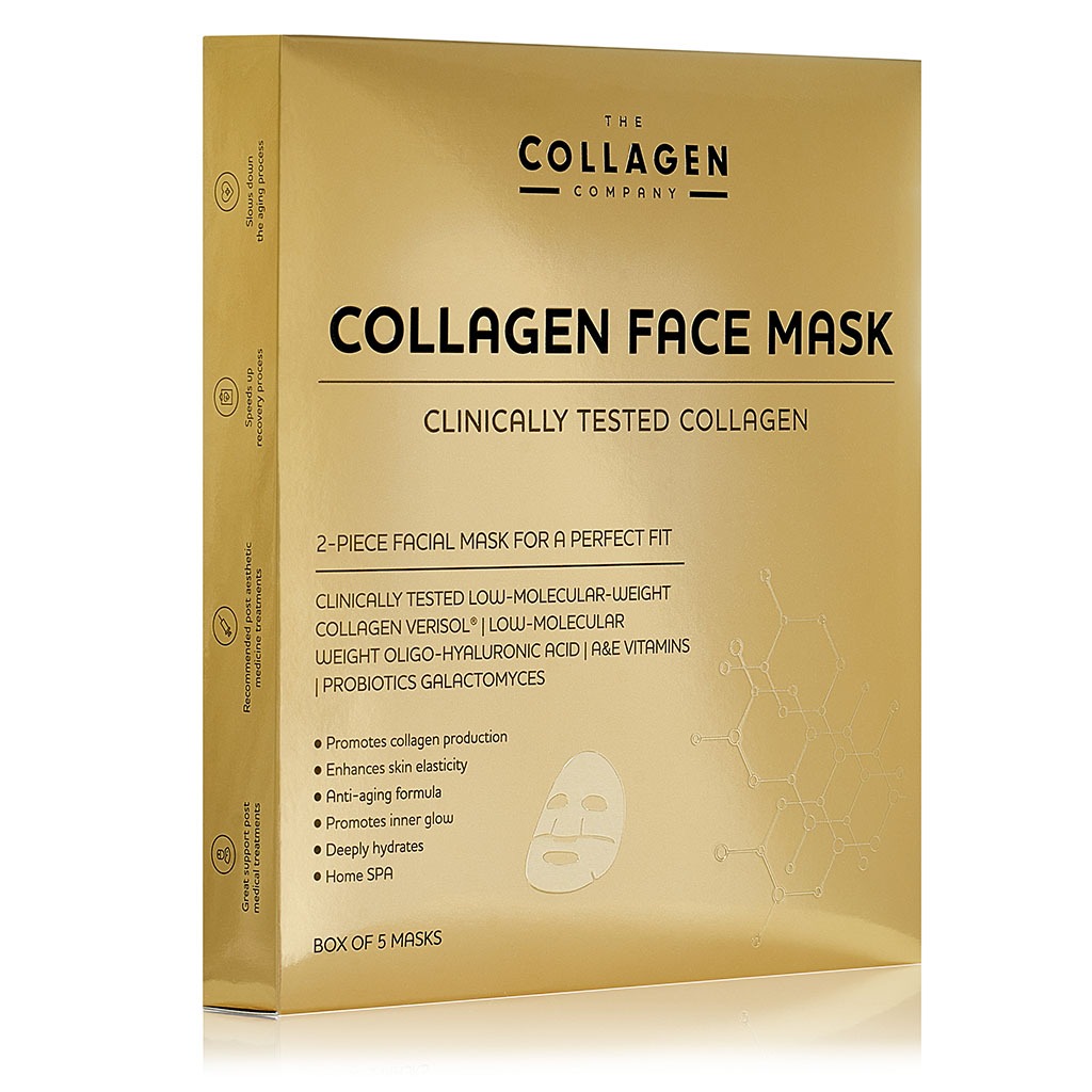 The Collagen Company Maski Kolagenowe do Twarzy w płachcie 5 szt.