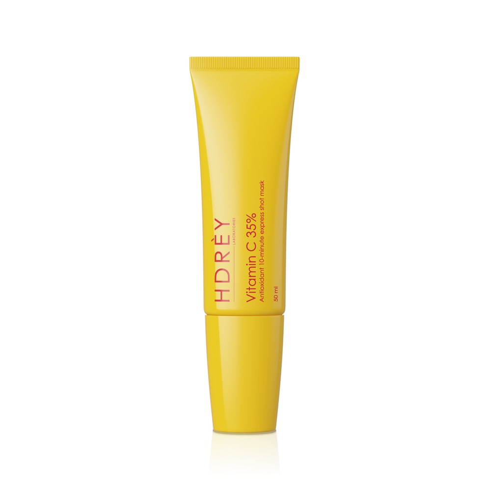 HDREY Vitamin C 35% Mask Antyoksydacyjno-rozświetlająca maska do twarzy z aplikatorem 50ml
