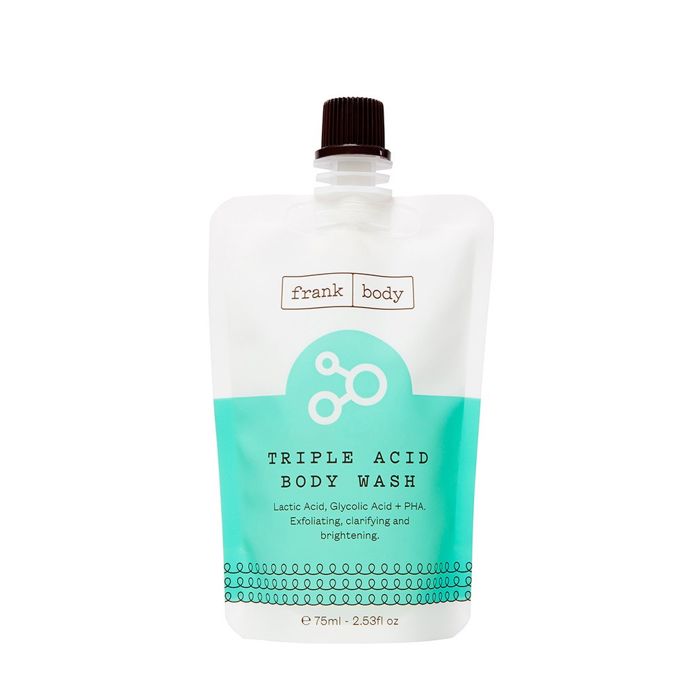Frank Body Triple Acid Body Wash (ON-THE-GO) Płyn do mycia ciała z trzema kwasami 75ml