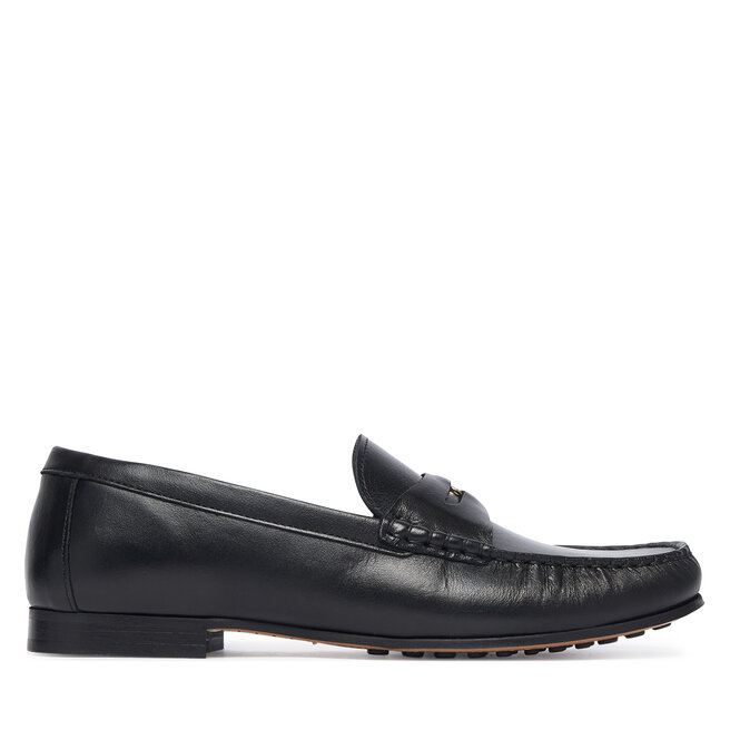 Loafersy Tommy Hilfiger Coin Classic Loafer Pods FW0FW09499 Czarny